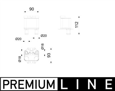 MAHLE ORIGINAL ACH 4 000P Číslo výrobce: 72573183. EAN: 4057635241700.