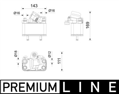 MAHLE ORIGINAL ACH 5 000P Číslo výrobce: 72573185. EAN: 4057635241717.