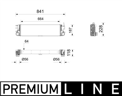 MAHLE ORIGINAL CI 742 000P Číslo výrobce: 72576392. EAN: 4057635246026.