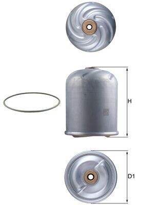 MAHLE ORIGINAL OZ 3D Číslo výrobce: 72567030. EAN: 4009026304266.