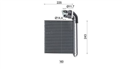 MAHLE ORIGINAL AE 99 000S Číslo výrobce: 72566605. EAN: 4057635234672.