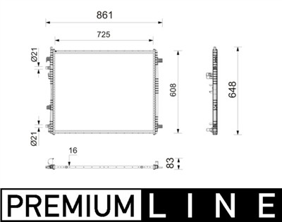MAHLE ORIGINAL CR 2841 000P Číslo výrobce: 72584002. EAN: 4057635255554.