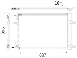 MAHLE ORIGINAL AC 637 000P