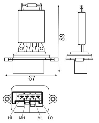 MAHLE ORIGINAL ABR 88 000S Číslo výrobce: 72577185. EAN: 4057635247689.