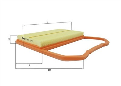 MAHLE ORIGINAL LX 4632 Číslo výrobce: 72575023. EAN: 4057635009225.