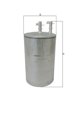 MAHLE ORIGINAL KL 964 Číslo výrobce: 72569245. EAN: 4057635237154.