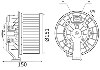 MAHLE ORIGINAL AB 238 000S Číslo výrobce: 72583872. EAN: 4057635255233.