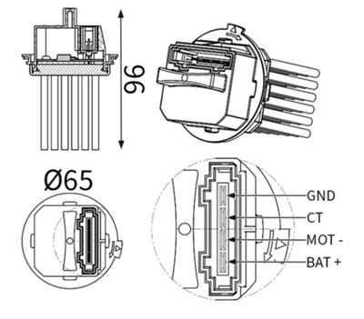 MAHLE ORIGINAL ABR 207 000S Číslo výrobce: 72586643. EAN: 4057635256353.