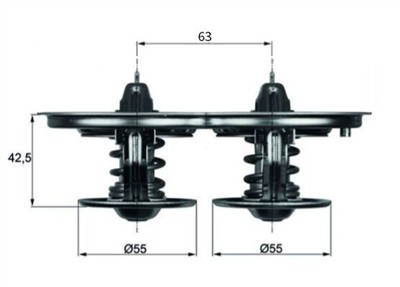 MAHLE ORIGINAL TX 32/1D Číslo výrobce: 2.159.03. EAN: 4250192949489.