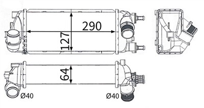 MAHLE ORIGINAL CI 764 000S Číslo výrobce: 72583290. EAN: 4057635253802.
