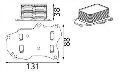 MAHLE ORIGINAL CLC 432 000S Číslo výrobce: 72575134. EAN: 4057635244633.