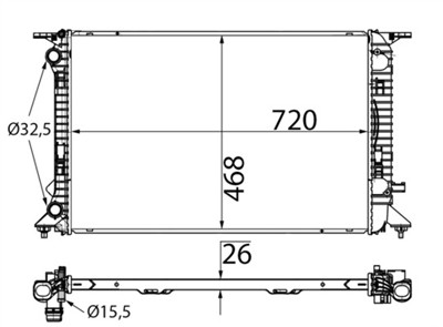 MAHLE ORIGINAL CR 905 000S Číslo výrobce: 376745584. EAN: 4057635261715.