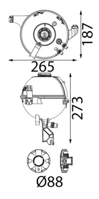 MAHLE ORIGINAL CRT 347 000S Číslo výrobce: 72572223. EAN: 4057635240437.