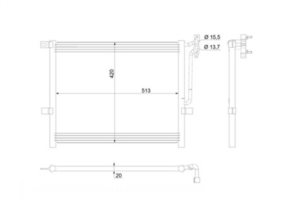 MAHLE ORIGINAL AC 234 002S Číslo výrobce: 351309461. EAN: 4057635124478.
