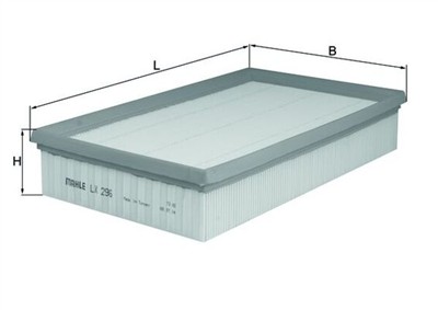 MAHLE ORIGINAL LX 296 Číslo výrobce: 77395502. EAN: 4009026002711.