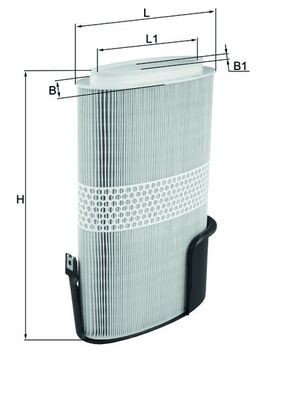MAHLE ORIGINAL LX 1009/6 Číslo výrobce: 76823389. EAN: 4009026502624.