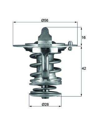 MAHLE ORIGINAL TX 83 76D Číslo výrobce: 72399879. EAN: 4009026956540.