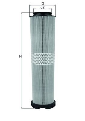 MAHLE ORIGINAL LX 816/6 Číslo výrobce: 76641187. EAN: 4009026407448.
