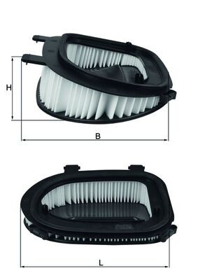MAHLE ORIGINAL LX 3541 Číslo výrobce: 72348824. EAN: 4009026932575.