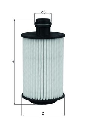 MAHLE ORIGINAL OX 1012D Číslo výrobce: 72348840. EAN: 4009026932582.