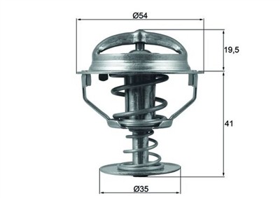 MAHLE ORIGINAL TX 164 82D Číslo výrobce: 72389427. EAN: 4009026952672.