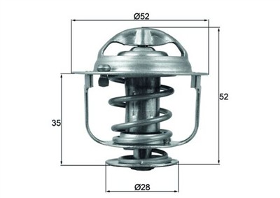 MAHLE ORIGINAL TX 165 88D Číslo výrobce: 72386574. EAN: 4009026951552.