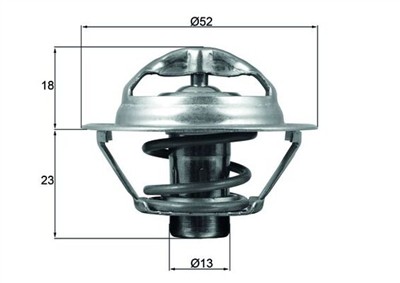 MAHLE ORIGINAL TX 175 95D Číslo výrobce: 72402060. EAN: 4009026957073.