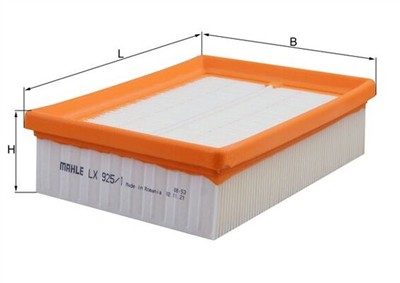 MAHLE ORIGINAL LX 925/1 Číslo výrobce: 72395872. EAN: 4009026954249.