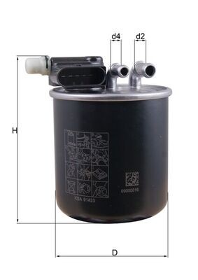 MAHLE ORIGINAL KL 948 Číslo výrobce: 72375419. EAN: 4009026940068.