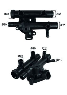 MAHLE ORIGINAL TI 259 83D Číslo výrobce: 72409744. EAN: 4009026958759.