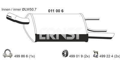 ERNST 011006 EAN: 4007463011006.