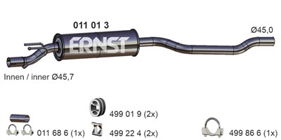 ERNST 011013 EAN: 4007463011013.