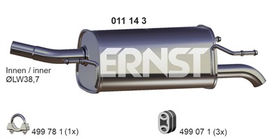 ERNST 011143 EAN: 4007463011143.