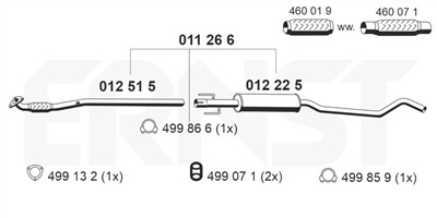 ERNST 011266 EAN: 4007463011266.