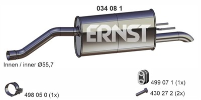 ERNST 034081 EAN: 4007463034081.