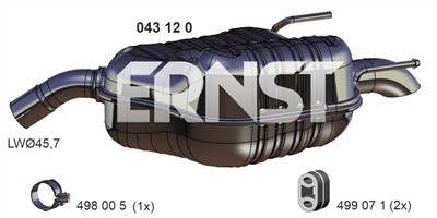 ERNST 043120 EAN: 4007463043120.