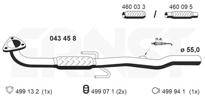 ERNST 043458 EAN: 4007463043458.