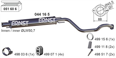 ERNST 044165 EAN: 4007463044165.