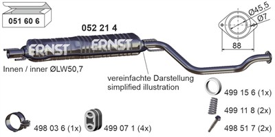 ERNST 052214 EAN: 4007463052214.