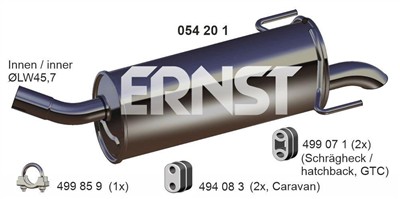 ERNST 054201 EAN: 4007463054201.