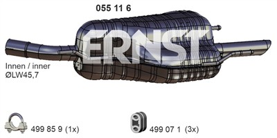 ERNST 055116 EAN: 4007463055116.