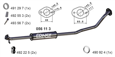 ERNST 056113 EAN: 4007463056113.