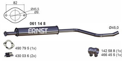 ERNST 061148 EAN: 4007463061148.