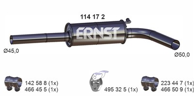 ERNST 114172 EAN: 4007463114172.