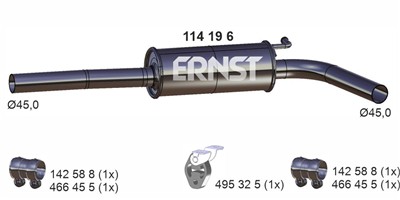 ERNST 114196 EAN: 4007463114196.