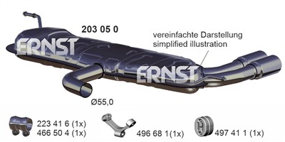 ERNST 203050 EAN: 4007463203050.