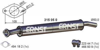 ERNST 315050 EAN: 4007463315050.