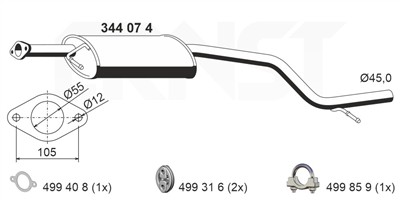 ERNST 344074 EAN: 4007463344074.
