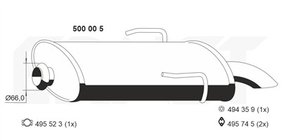 ERNST 500005 EAN: 4007463500005.