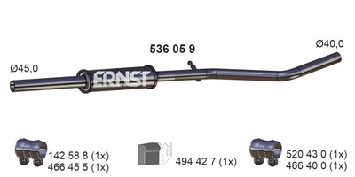 ERNST 536059 EAN: 4007463536059.